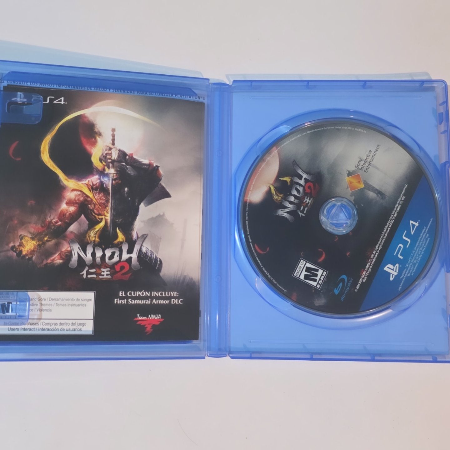 Nioh 2 PS4