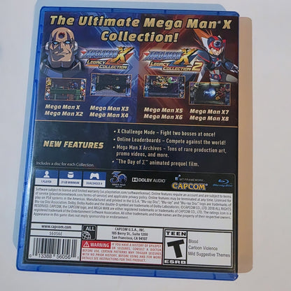 Megaman x Legacy Collection 1 y 2 PS4