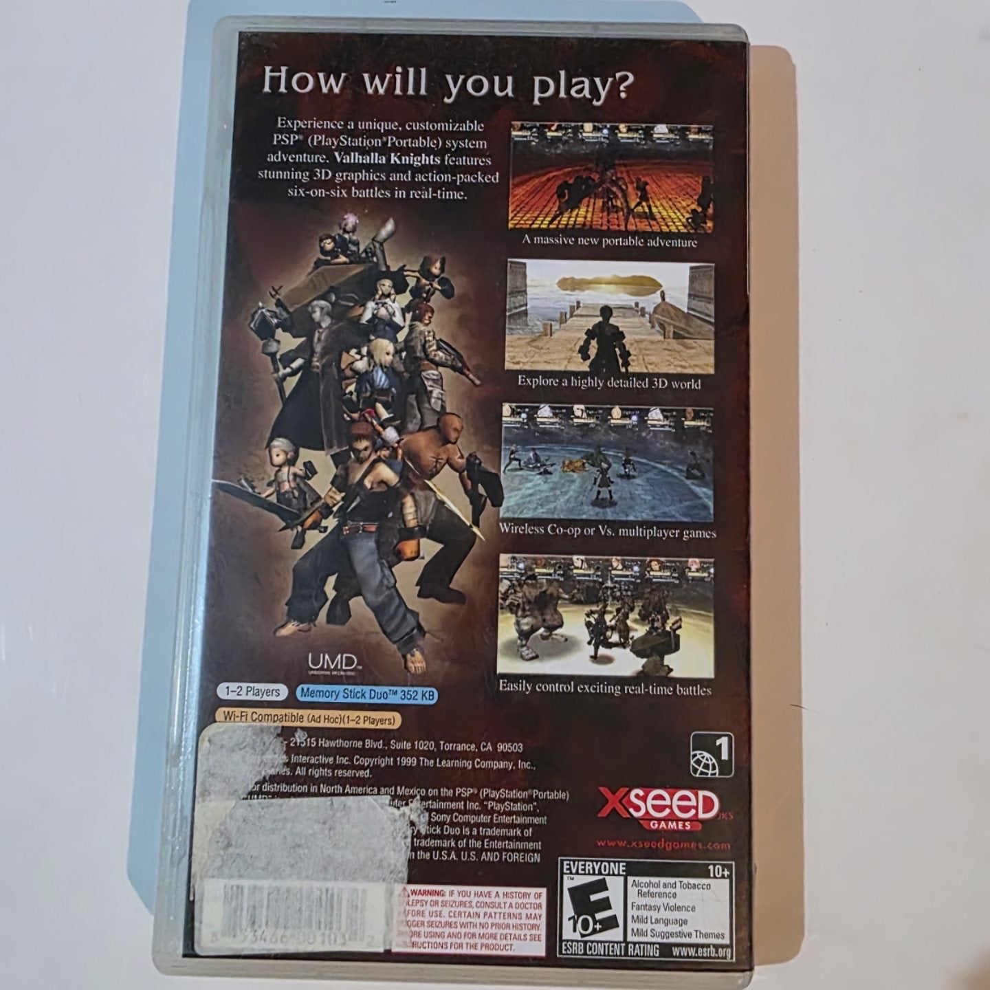 Valhalla Knights PSP