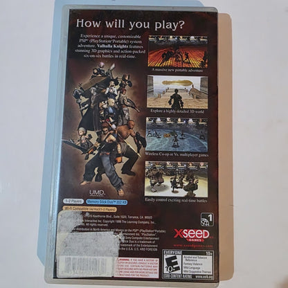 Valhalla Knights PSP