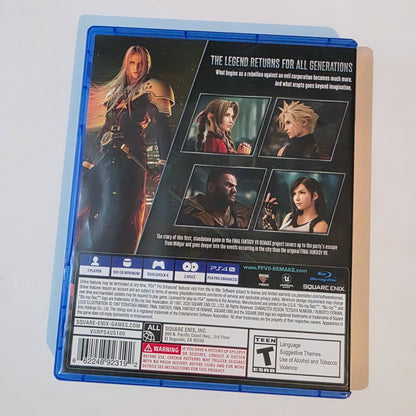 Final Fantasy 7 Remake PS4