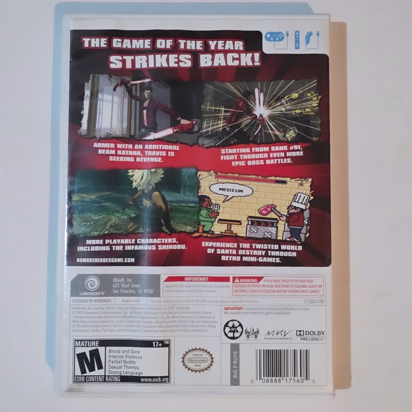 No More Heroes 2 Wii
