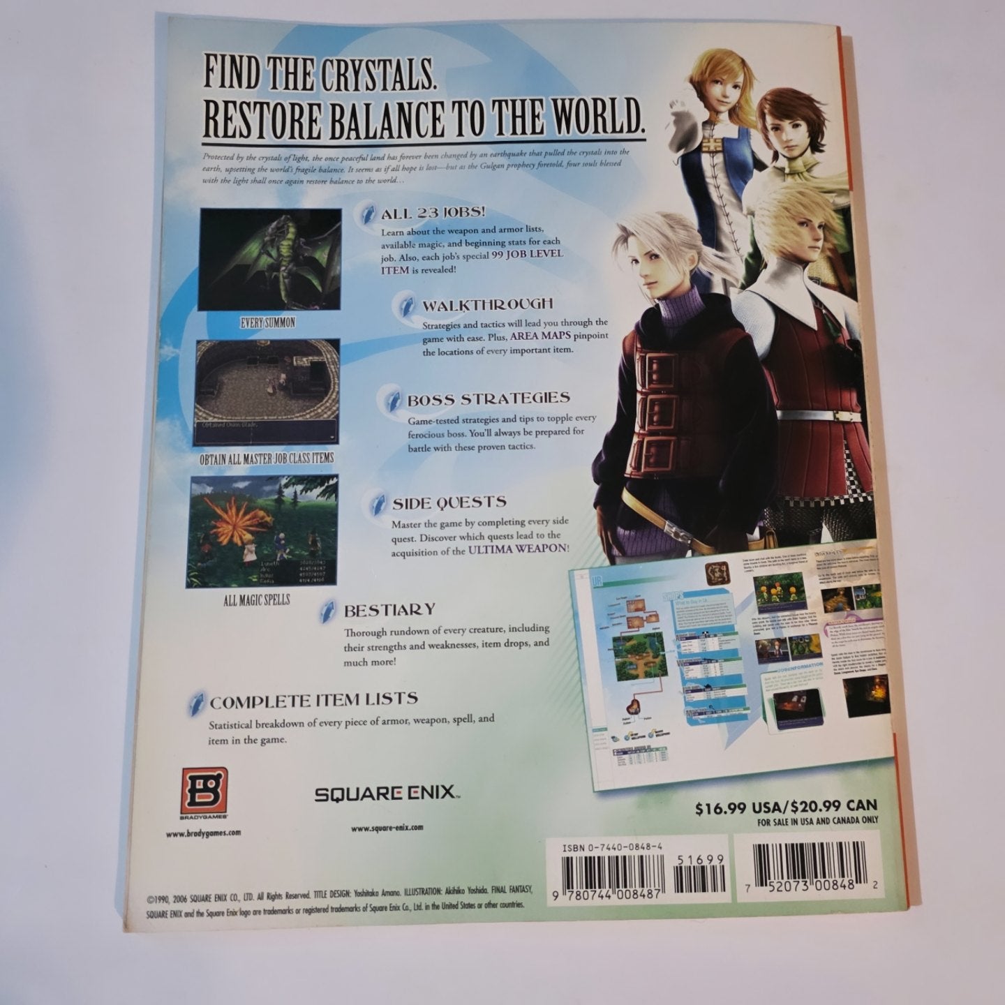 Final Fantasy 3 Guía