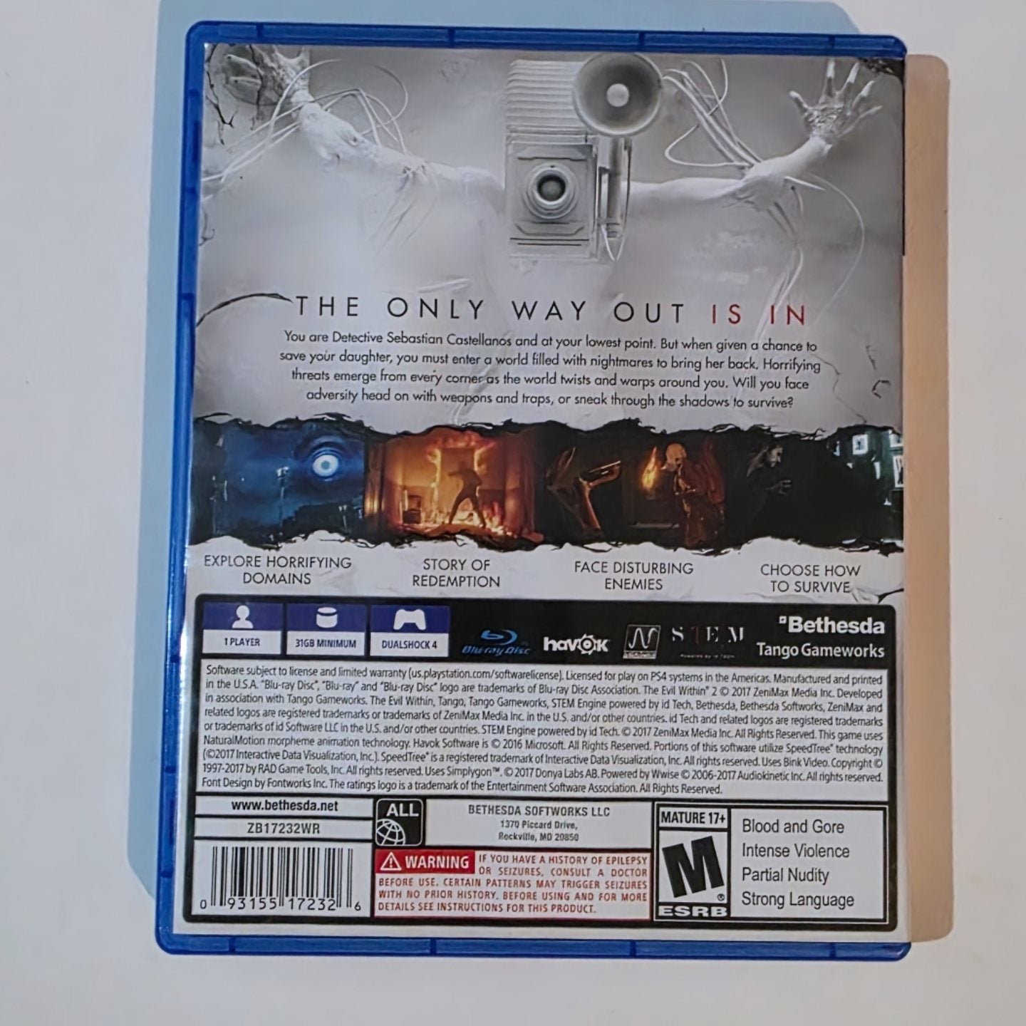 The Evil Within 2 PS4