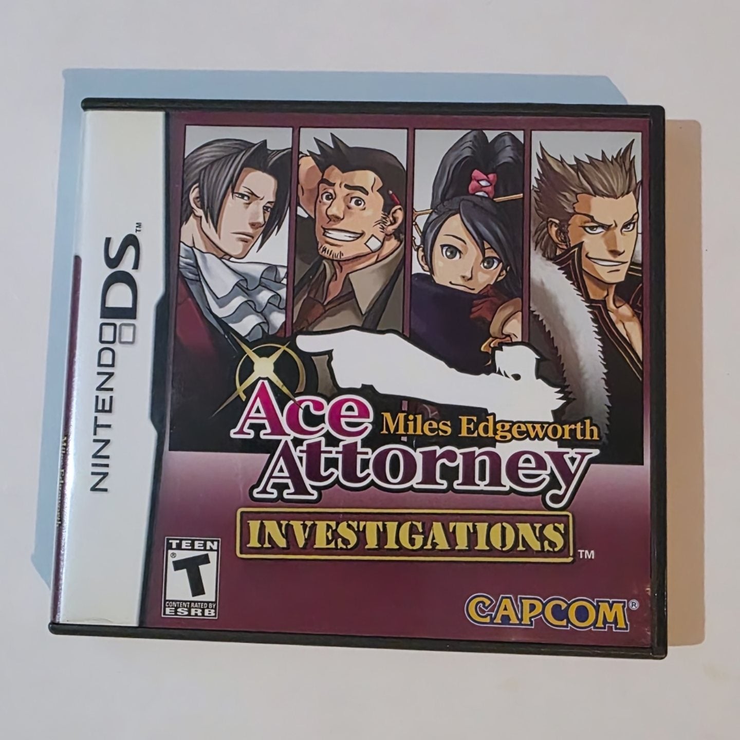 Ace Attorney Miles Edgeworth Investigations DS
