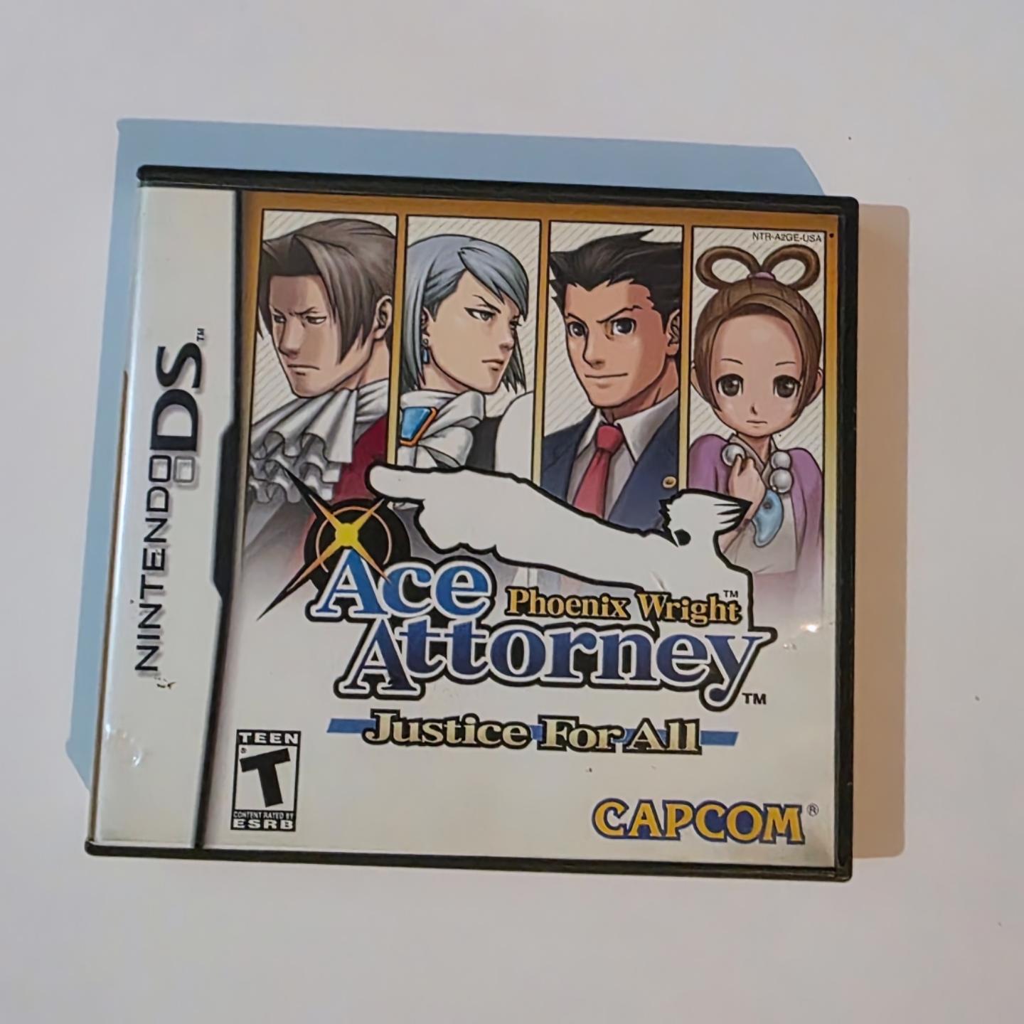 Ace Attorney Justice for All DS