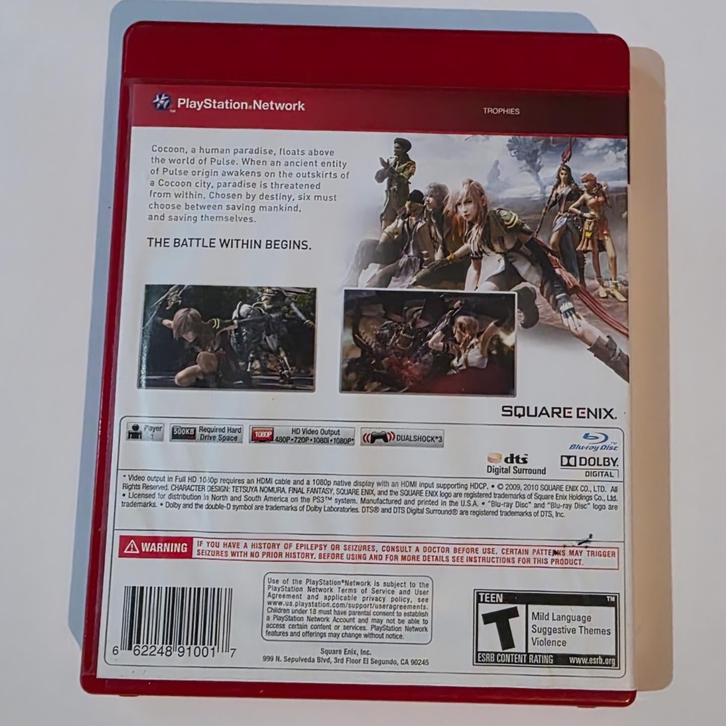 Final Fantasy 13 PS3