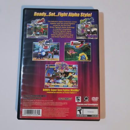 Street Fighter Alpha Anthology PS2