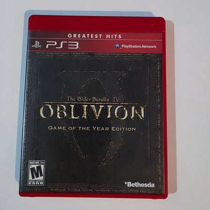 The Elder Scrolls 4 Oblivion GOTY PS3