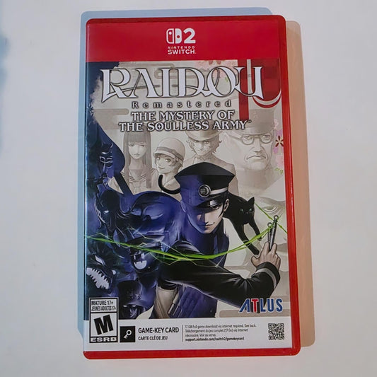 Raidou Remastered the Mystery of the Soullless Army Switch 2