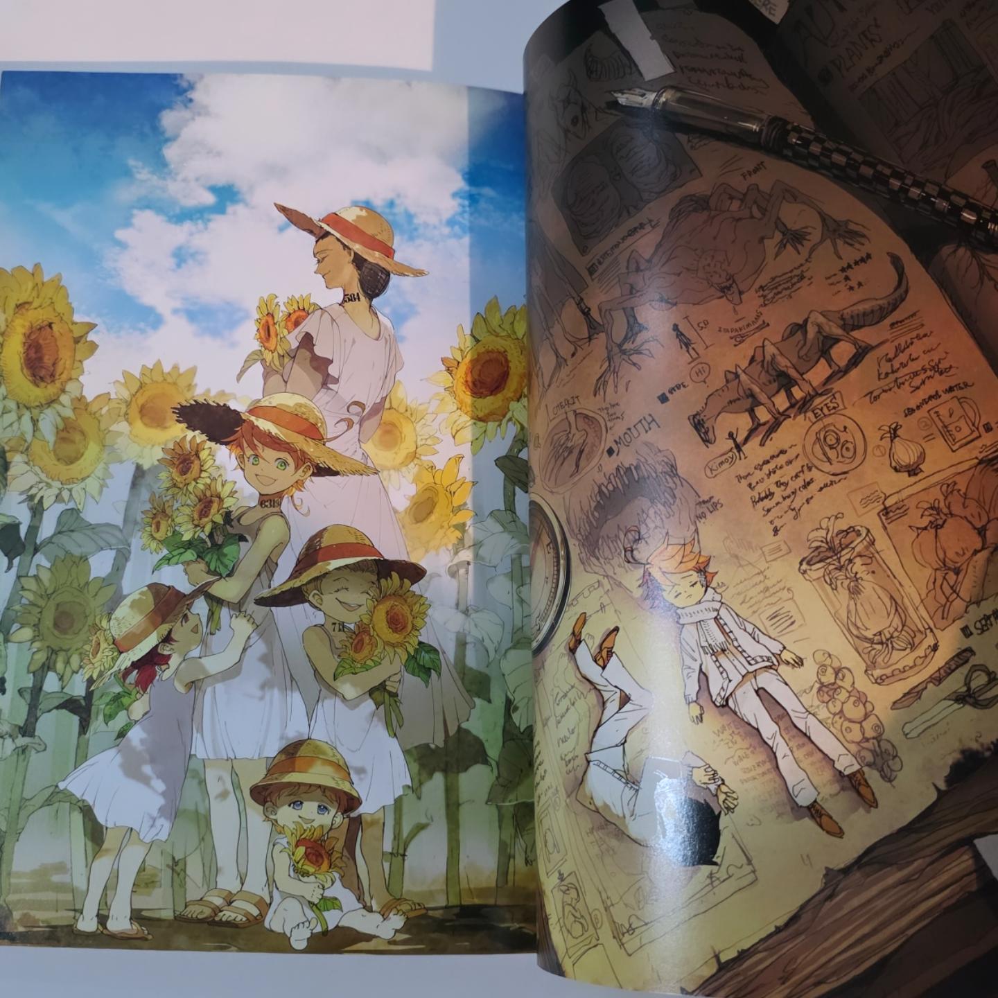 Art Book The Promised Neverland