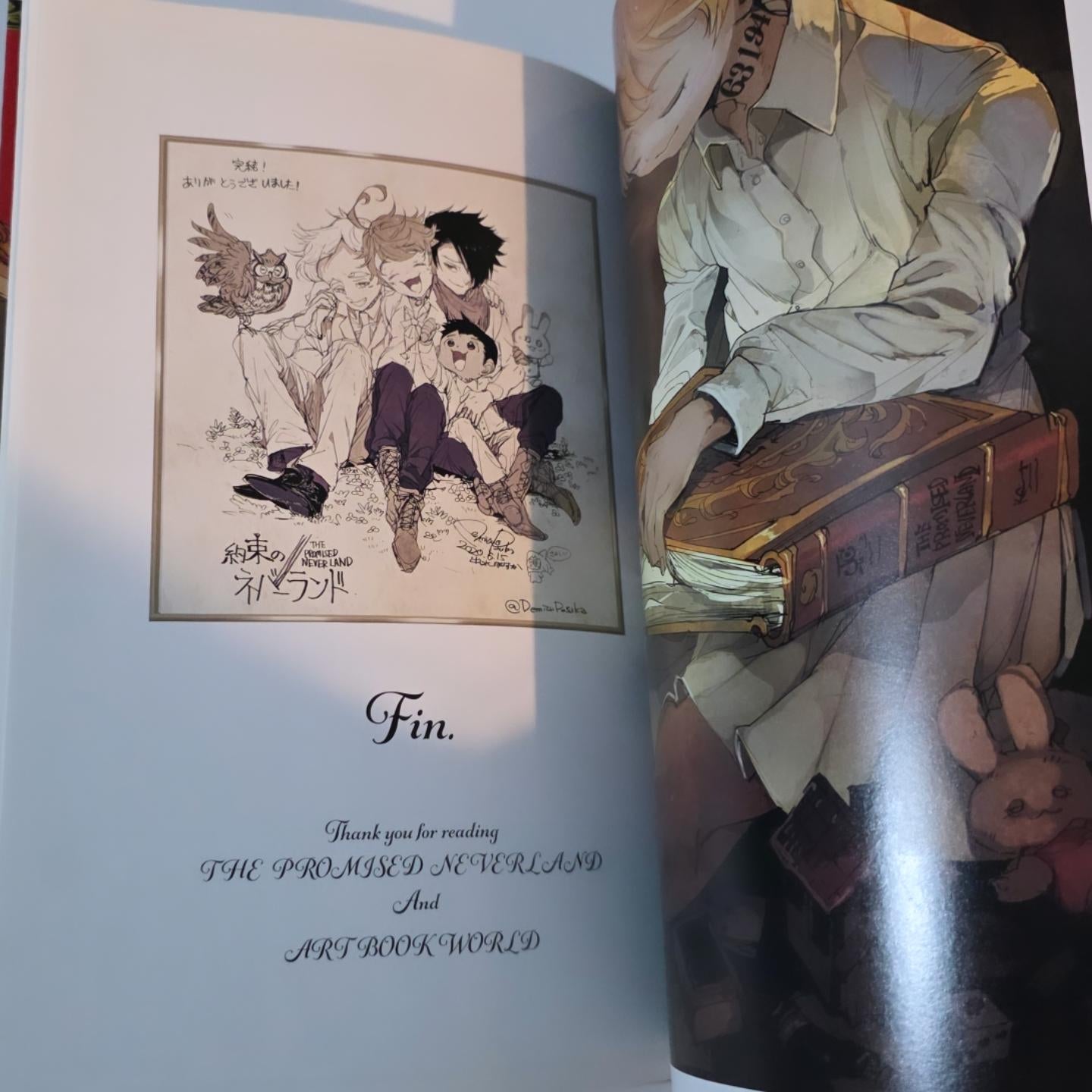 Art Book The Promised Neverland