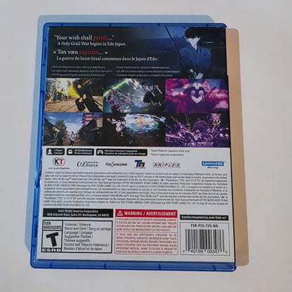 Fate Samurai Remnant PS5