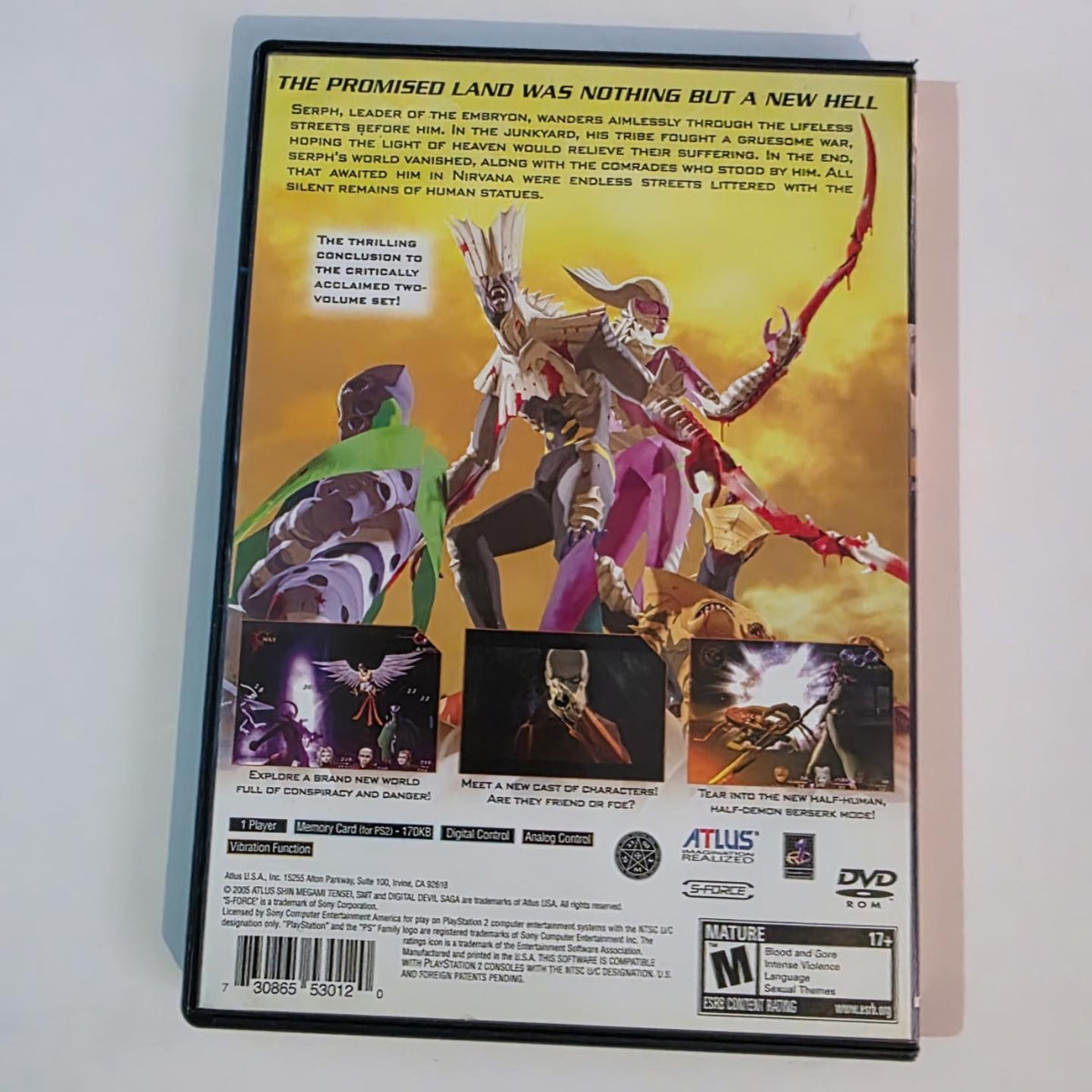 Shin Megami Tensei Digital Devil Saga PS2