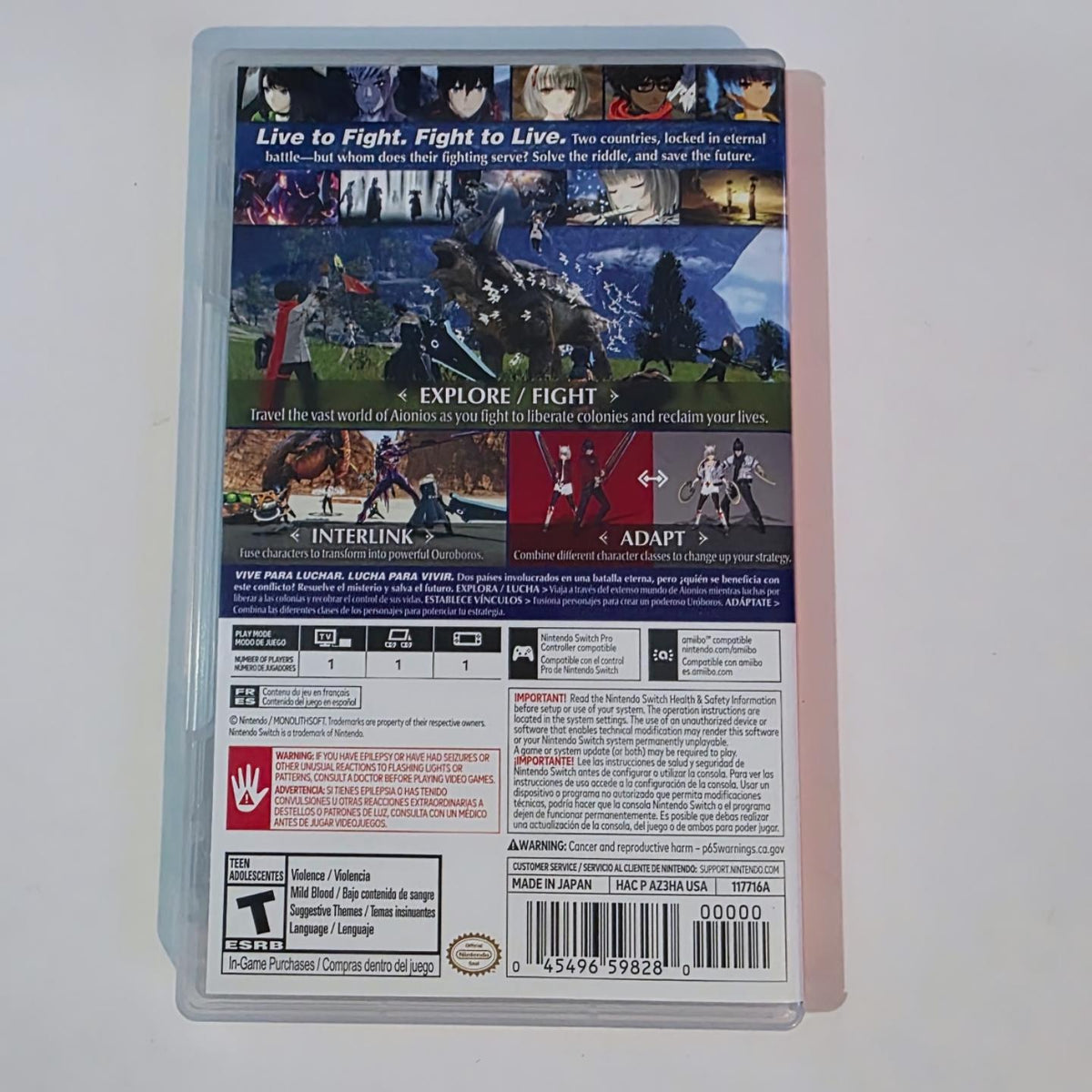 Xenoblade Chronicles 3 Switch