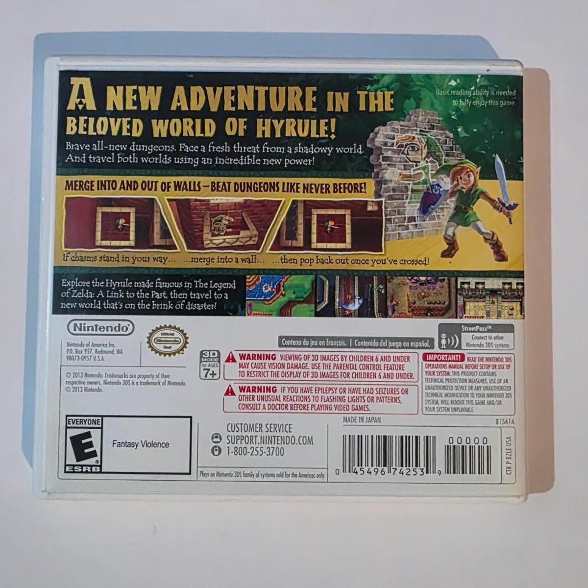 The Legend of Zelda A Link Between Worlds 3DS