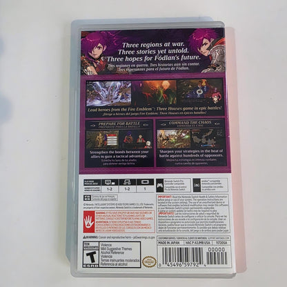 Fire Emblem Warriors Three Hopes Switch
