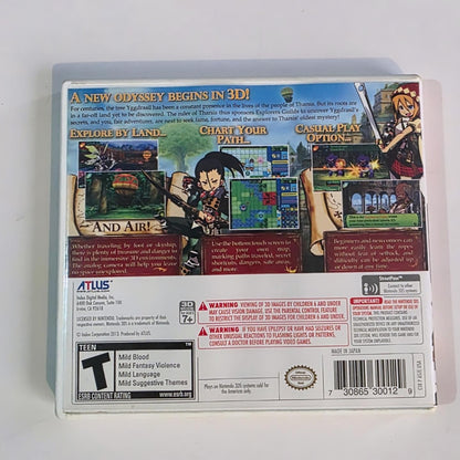 Etrian Odyssey IV 3DS