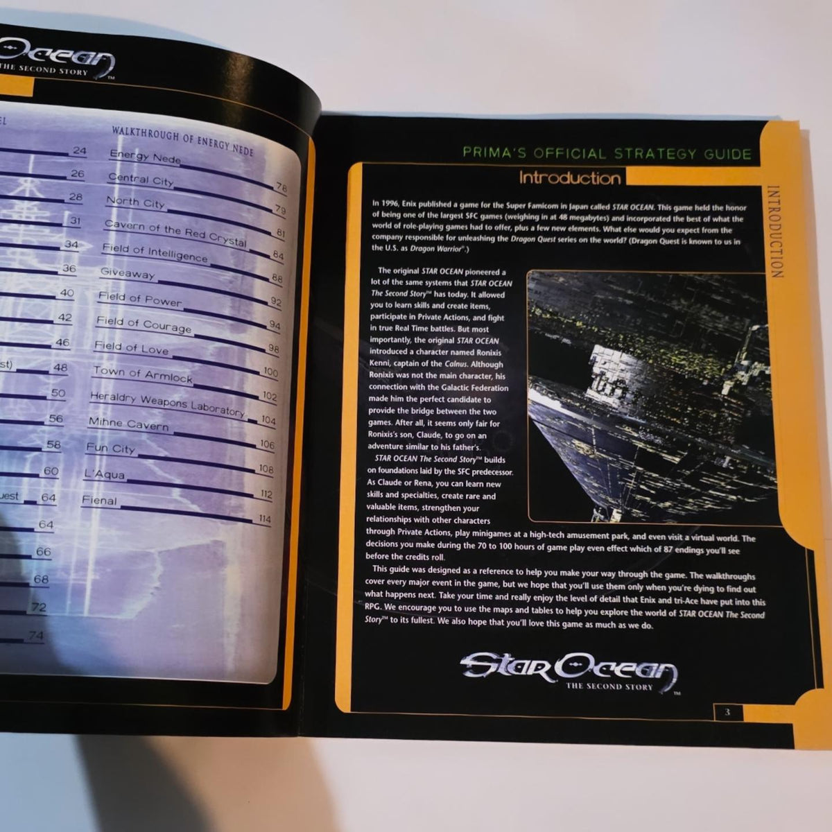 Star Ocean The Second Story Guía