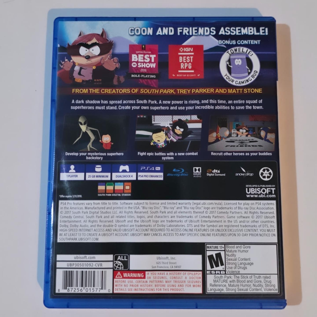 South Park The Fractured But Whole PS4