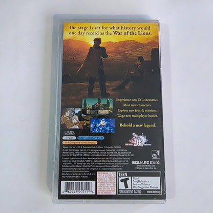 Final Fantasy Tactics the War of the Lions PSP