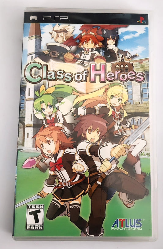 Class of Heroes PSP