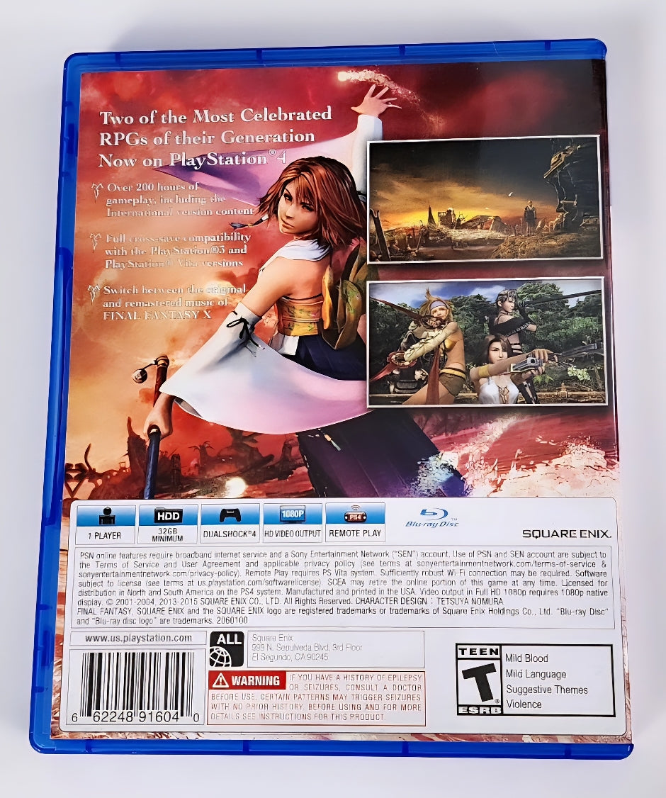 Final Fantasy X X-2 HD PS4