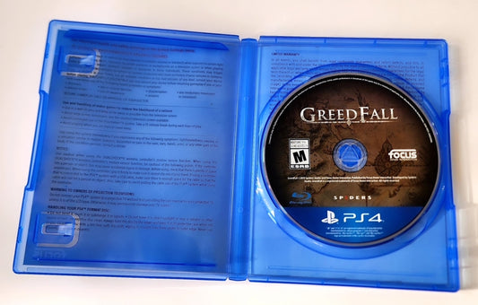 Greedfall PS4