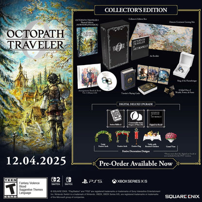 (PREVENTA) Octopath Traveler 0 Collector's Edition PS5