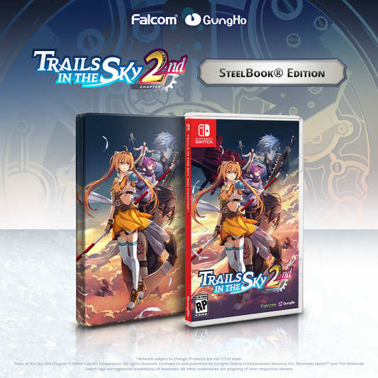 Trails in the Sky 2nd Chapter Steelbook Edition Switch