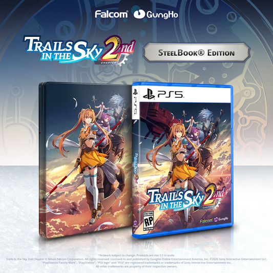 Trails in the Sky 2nd Chapter Steelbook Edition PS5