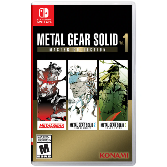 Metal Gear Solid Vol. 1 Master Collection Switch
