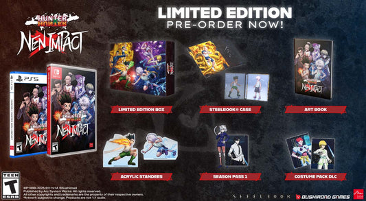 (PREVENTA) Hunter X Hunter Nen X Impact PS5 Edición limitada