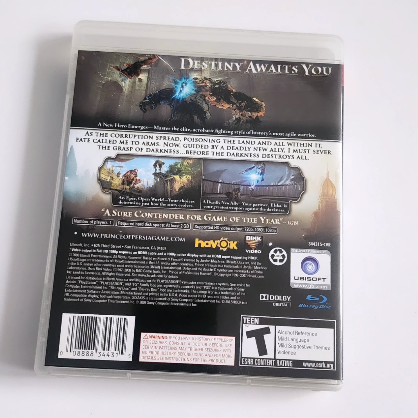 Prince of Persia PS3
