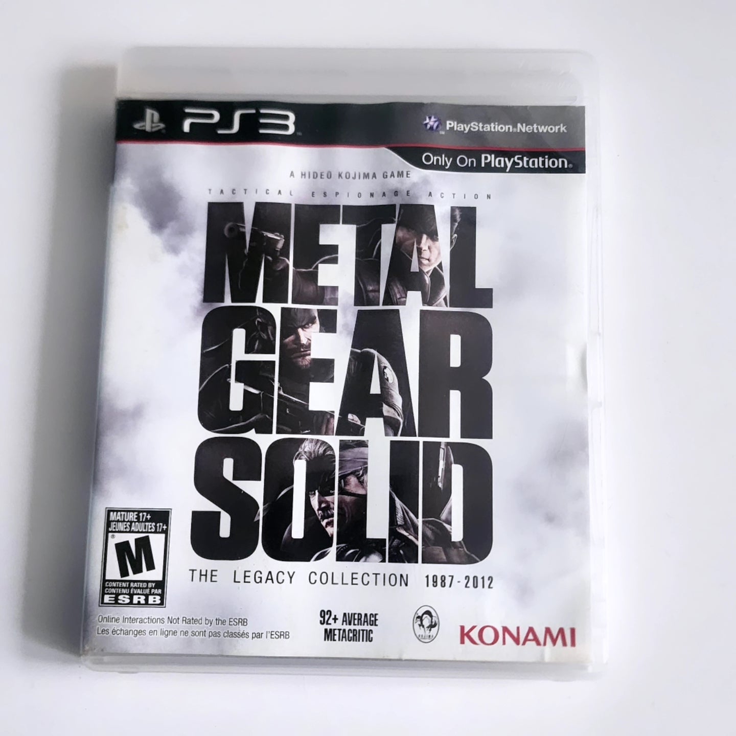 Metal Gear Solid The Legacy Collection PS3
