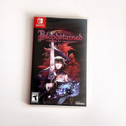 Bloodstained Ritual of the Night Switch