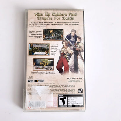 Tactics Ogre Let us Cling Together PSP
