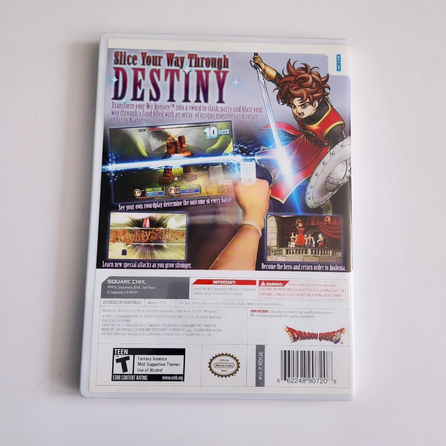 Dragon Quest Swords Wii