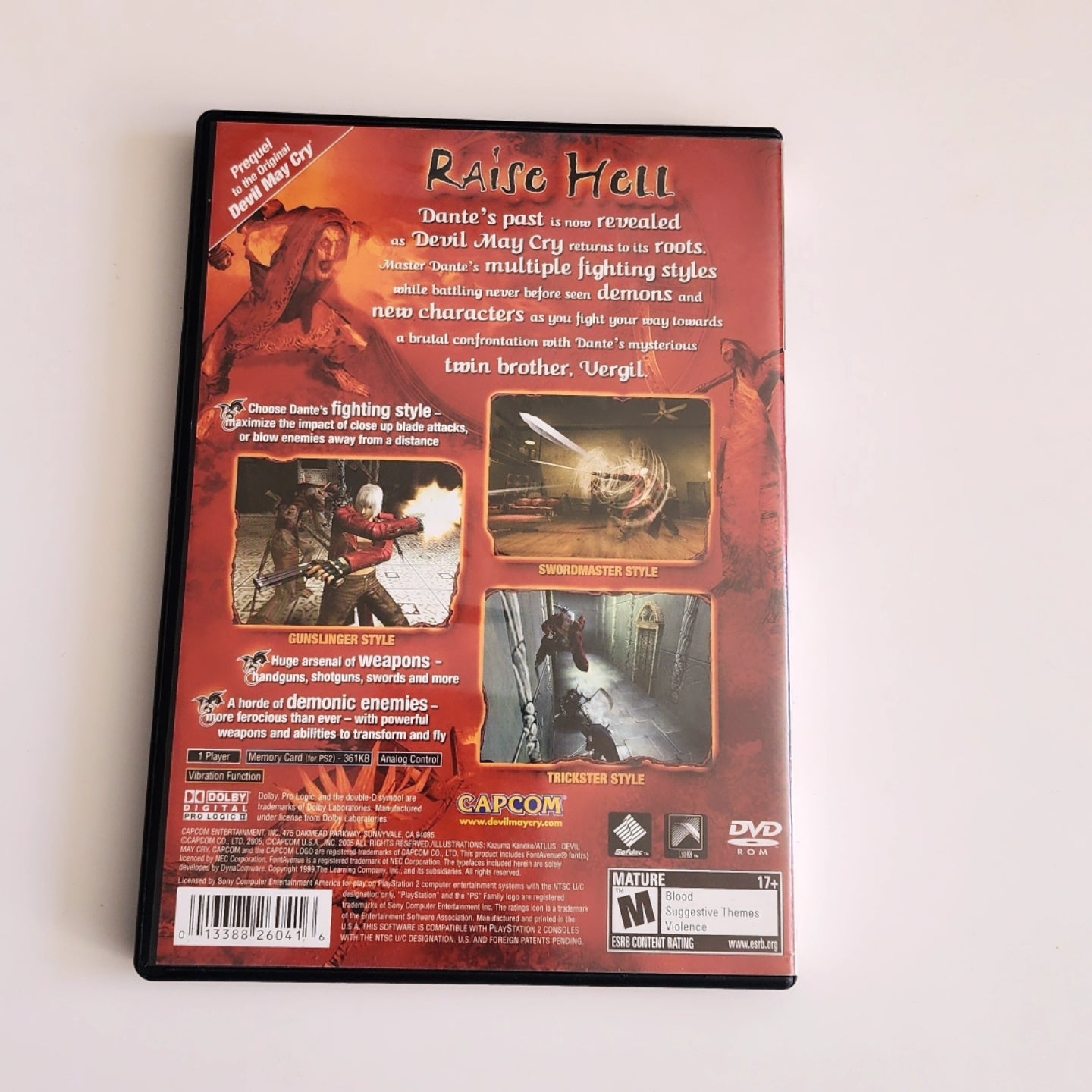 Devil May Cry 3 PS2