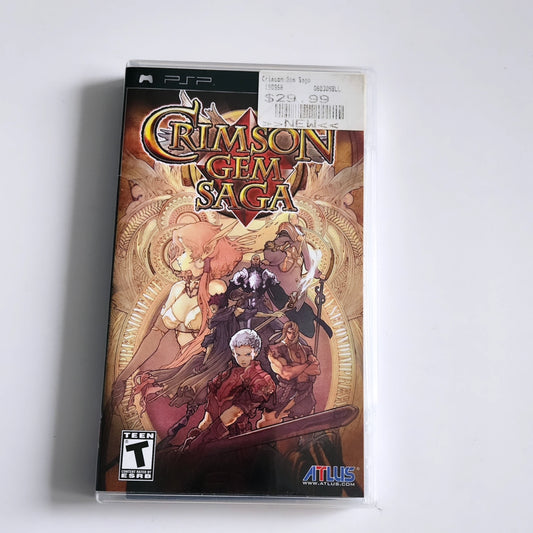 Crimson Gem Saga PSP