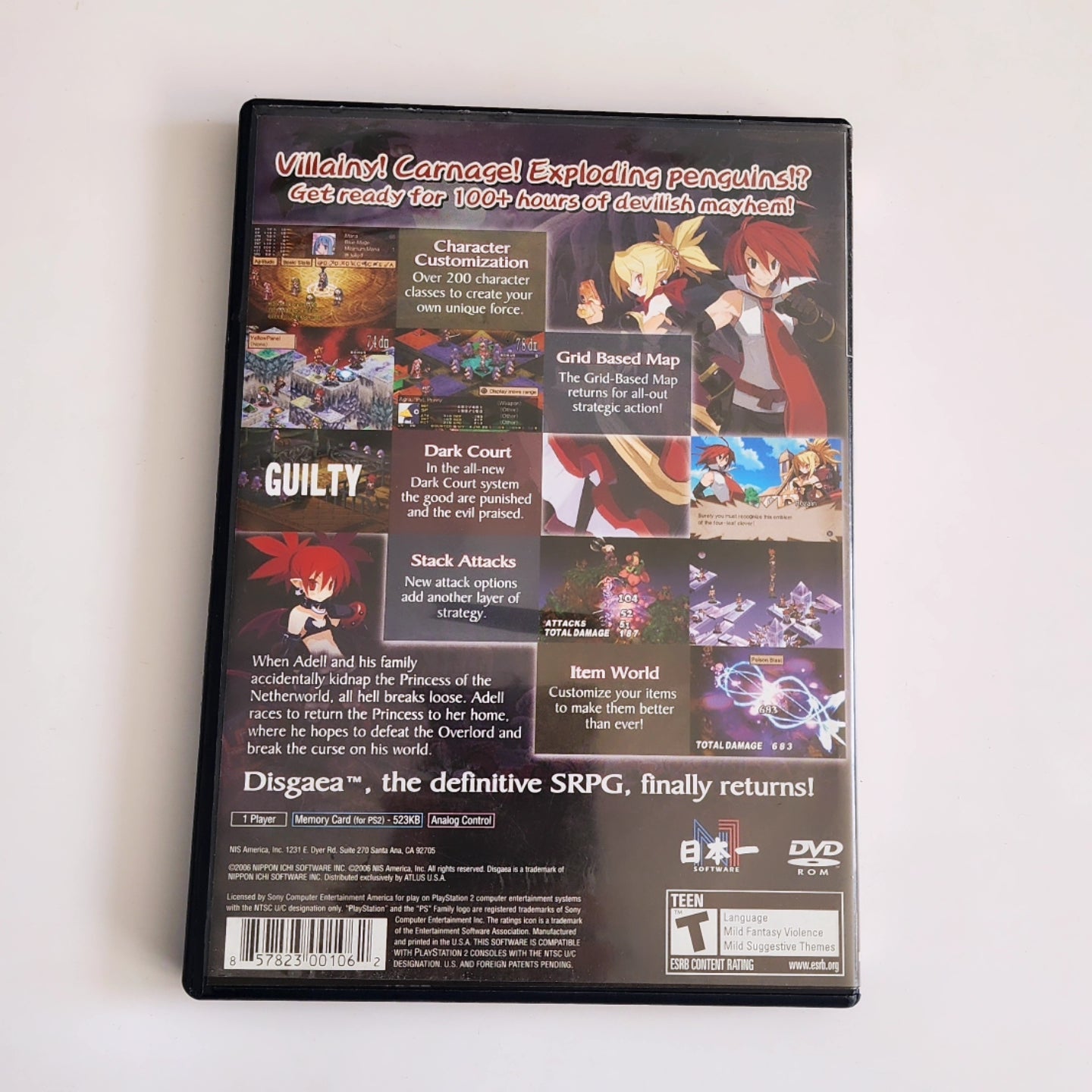 Disgaea 2 PS2